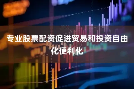 专业股票配资促进贸易和投资自由化便利化